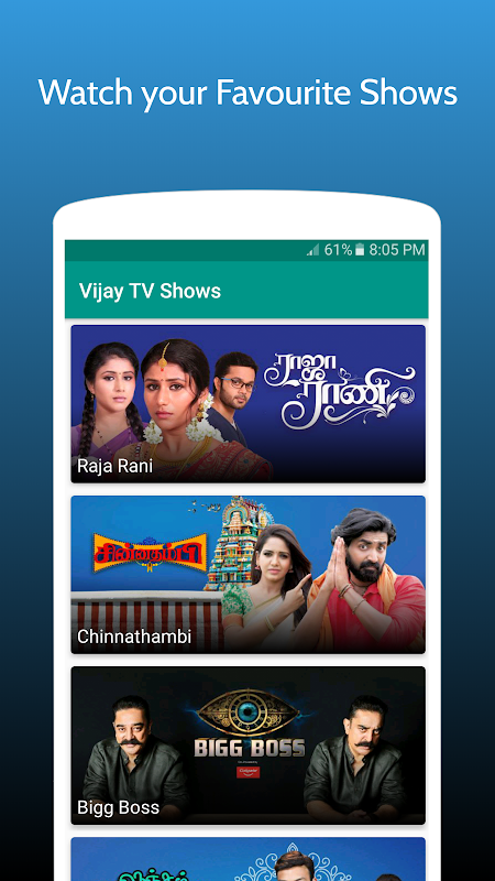 Screenshot 1 Vijay Tv